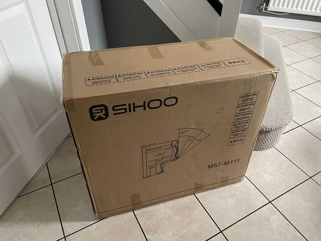 view of our purchase mesh office chair for heavy person with back pain our unboxing and testing experience