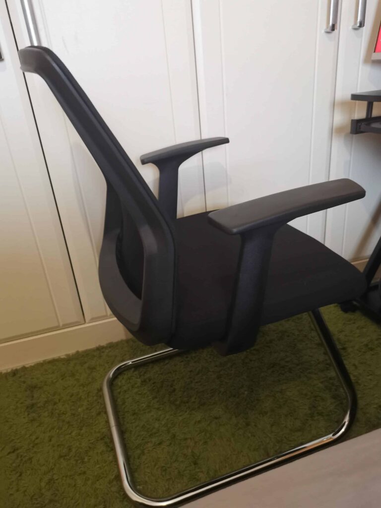 view of home office ergonomic office desk chair no wheels our unboxing package arrival home office